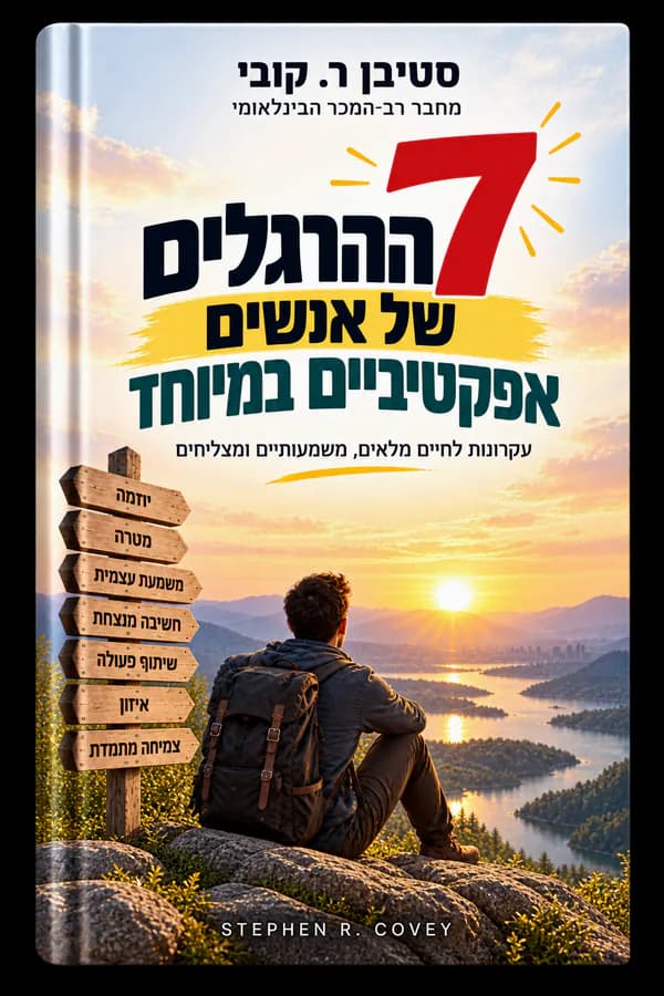 7 ההרגלים של אנשים אפקטיביים במיוחד