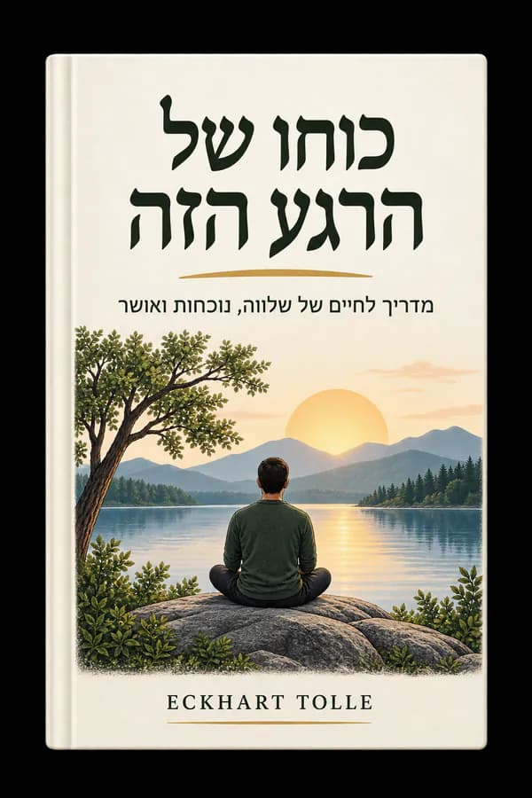 כוחו של הרגע הזה